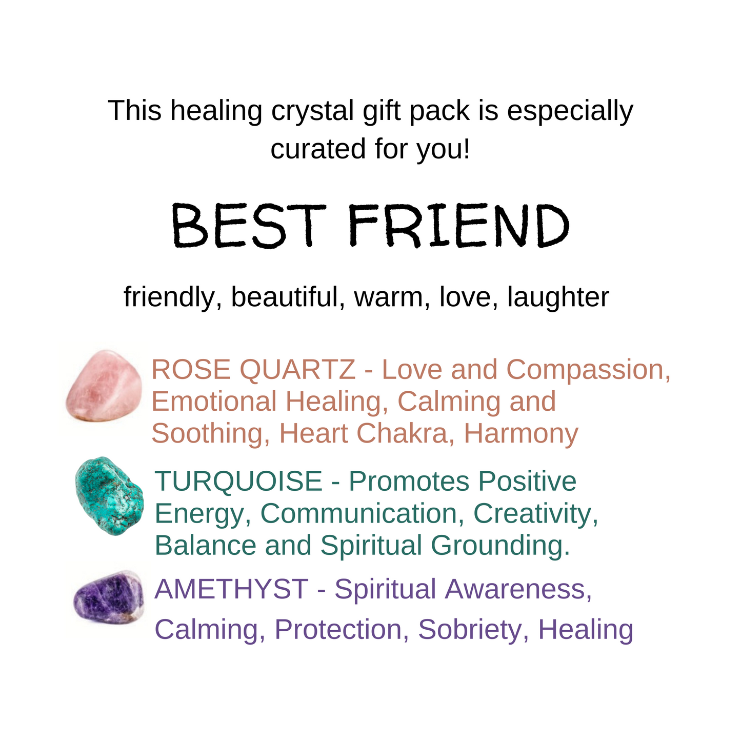 Family & Friends Self-Care Crystal Gift Box