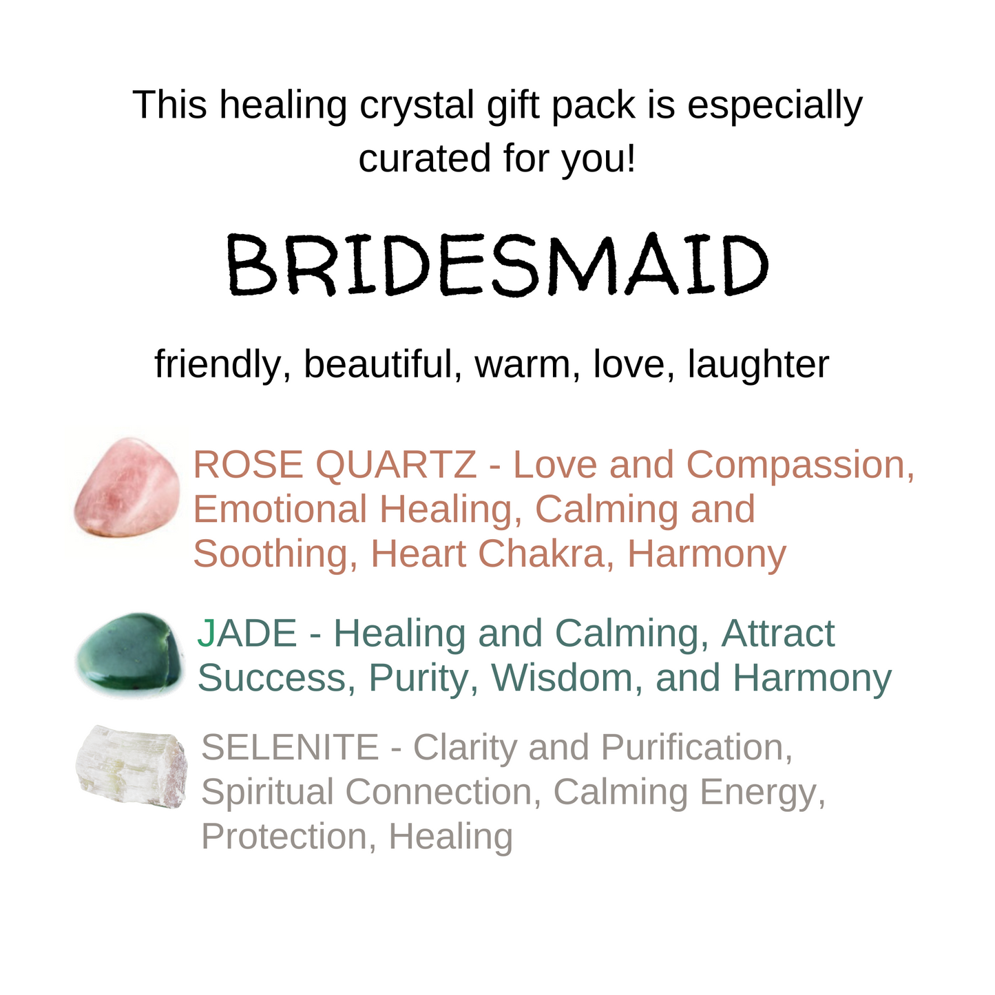 Family & Friends Self-Care Crystal Gift Box