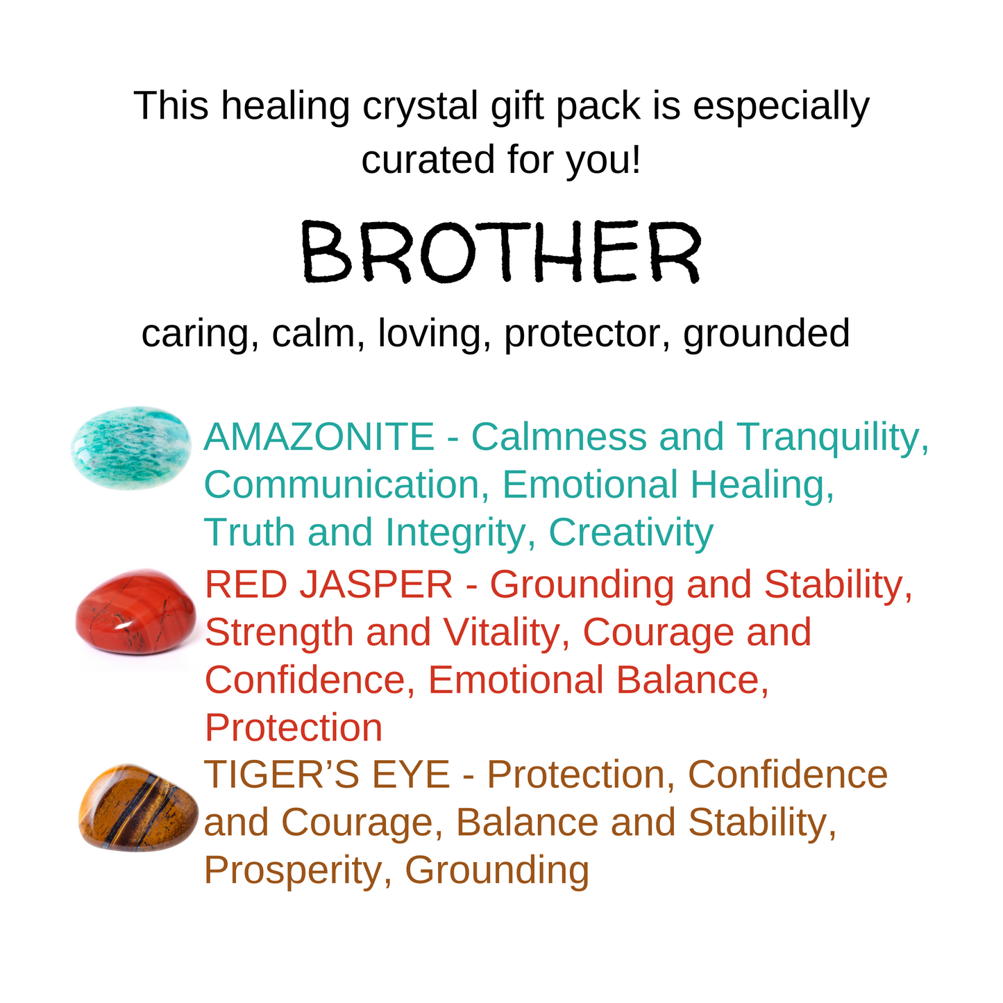 Family & Friends Self-Care Crystal Gift Box