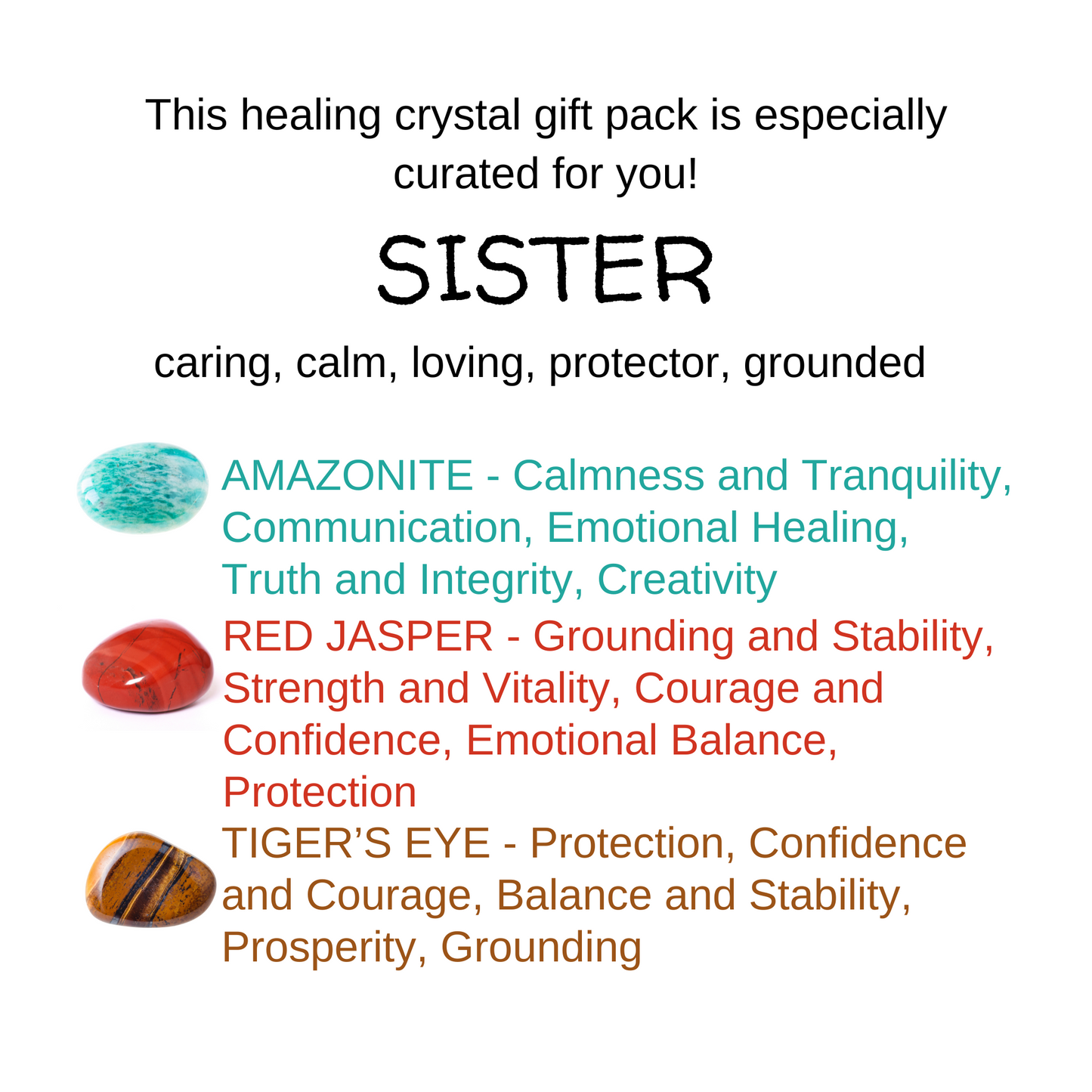 Family & Friends Self-Care Crystal Gift Box