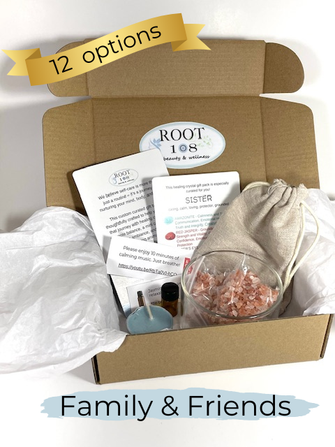 Family & Friends Self-Care Crystal Gift Box