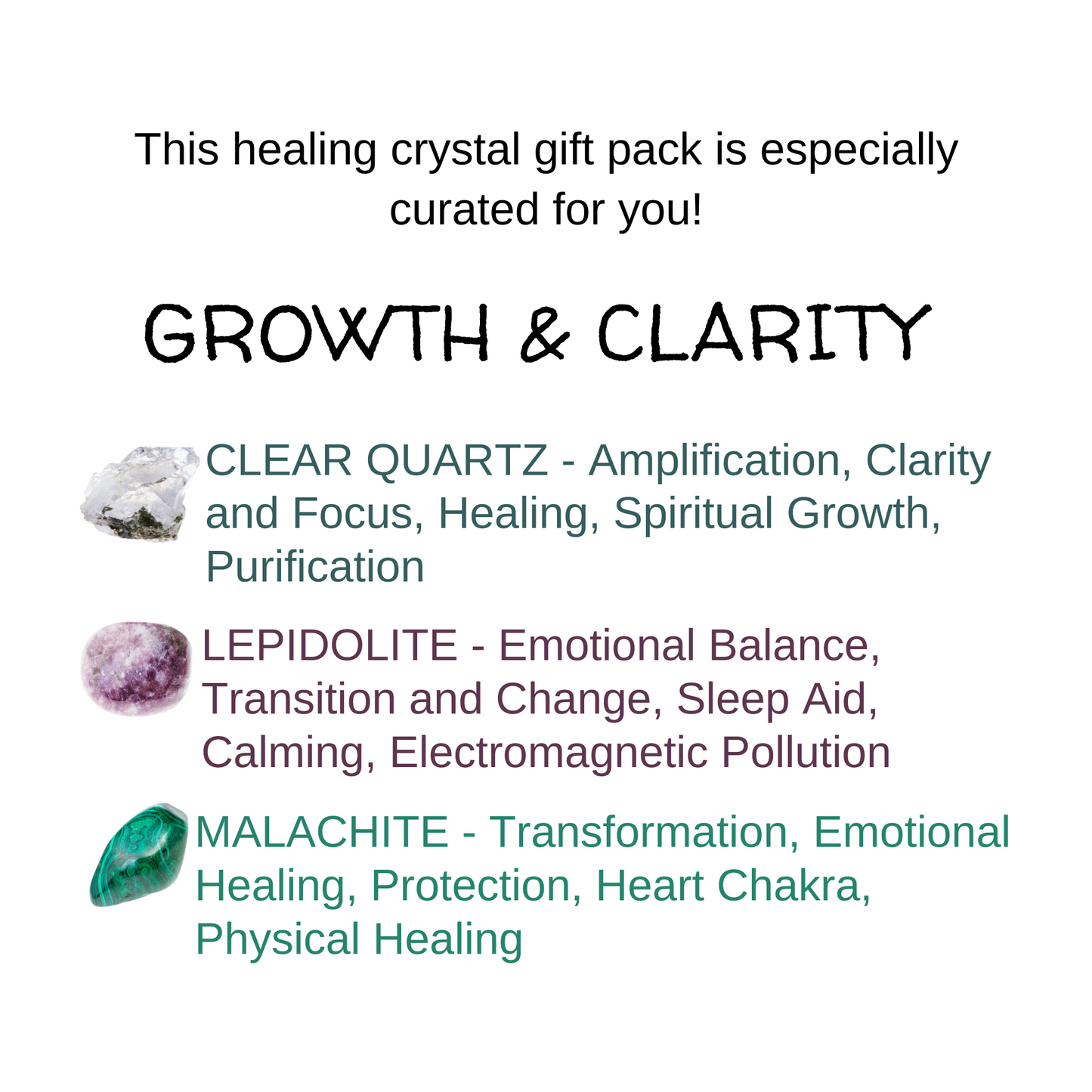 Intention Setting Self-Care Crystal Gift Box