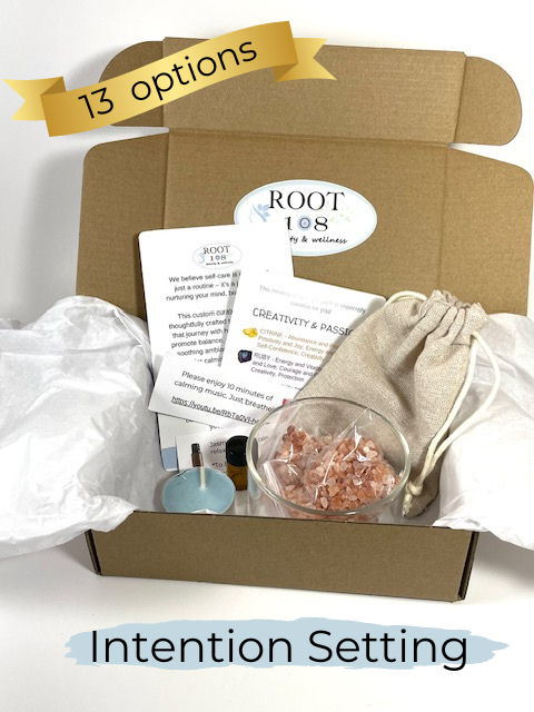 Intention Setting Self-Care Crystal Gift Box