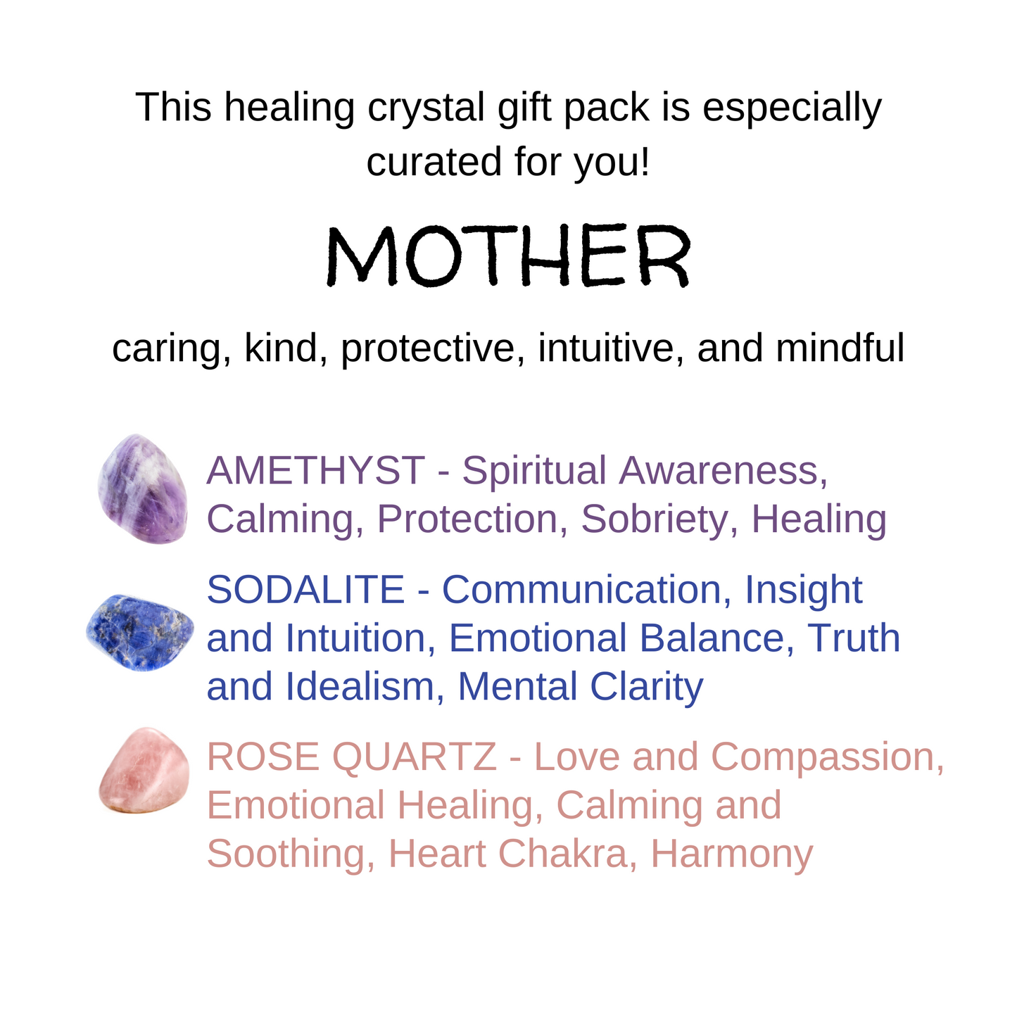 Family & Friends Self-Care Crystal Gift Box