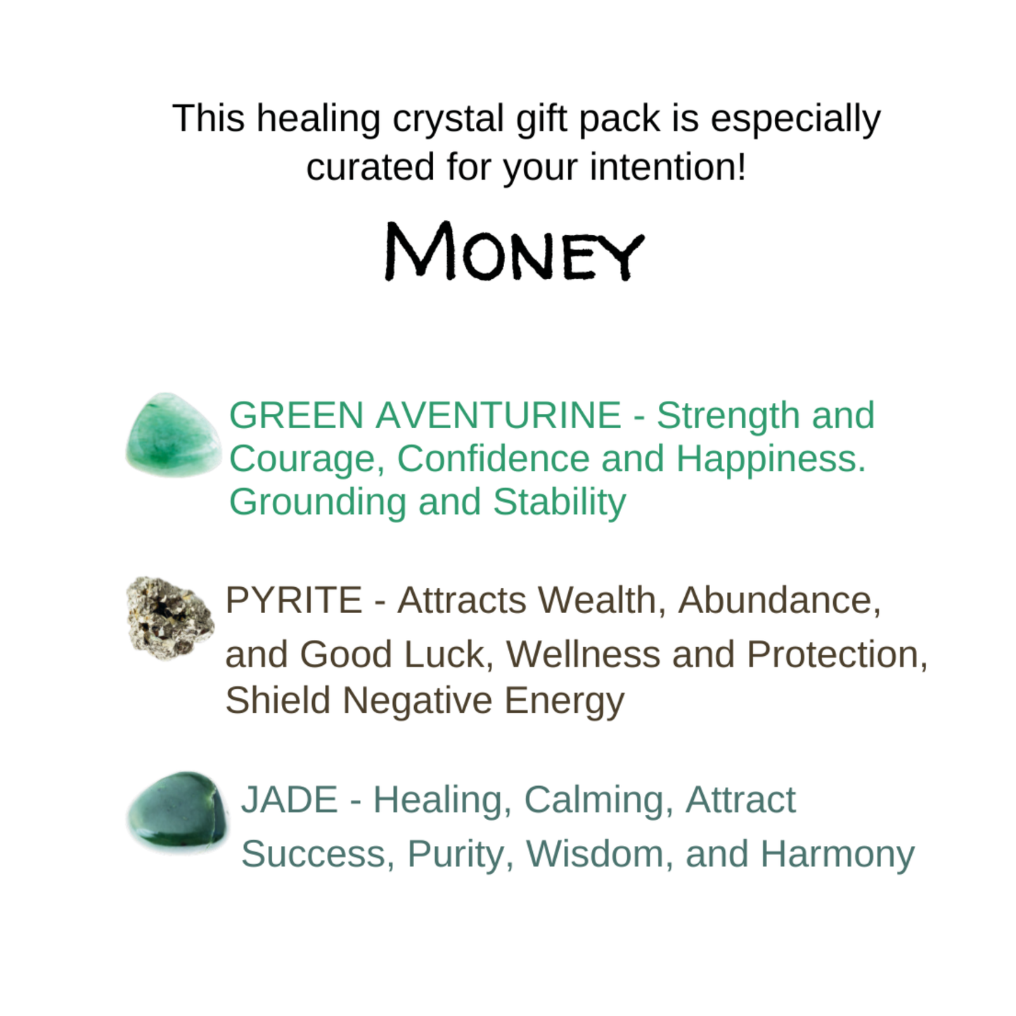 Intention Setting Self-Care Crystal Gift Box