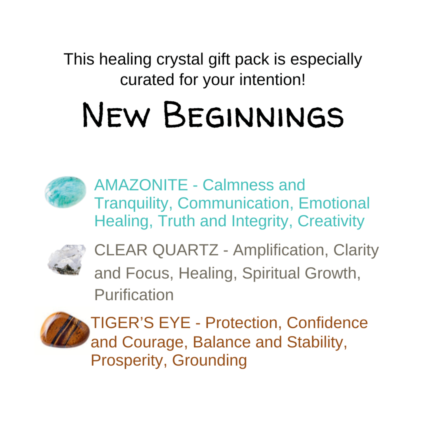 Intention Setting Self-Care Crystal Gift Box